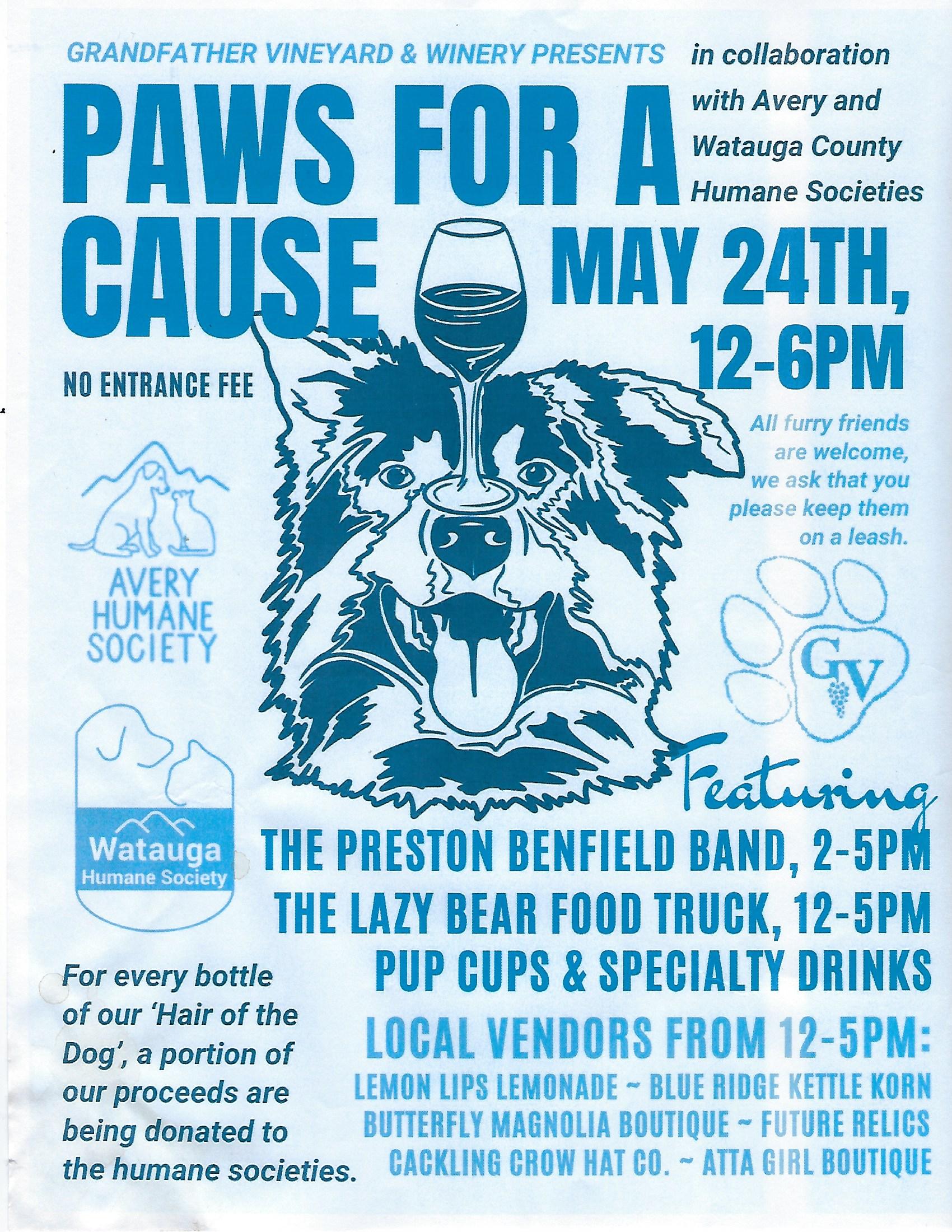 Grandfather Paws for a cause