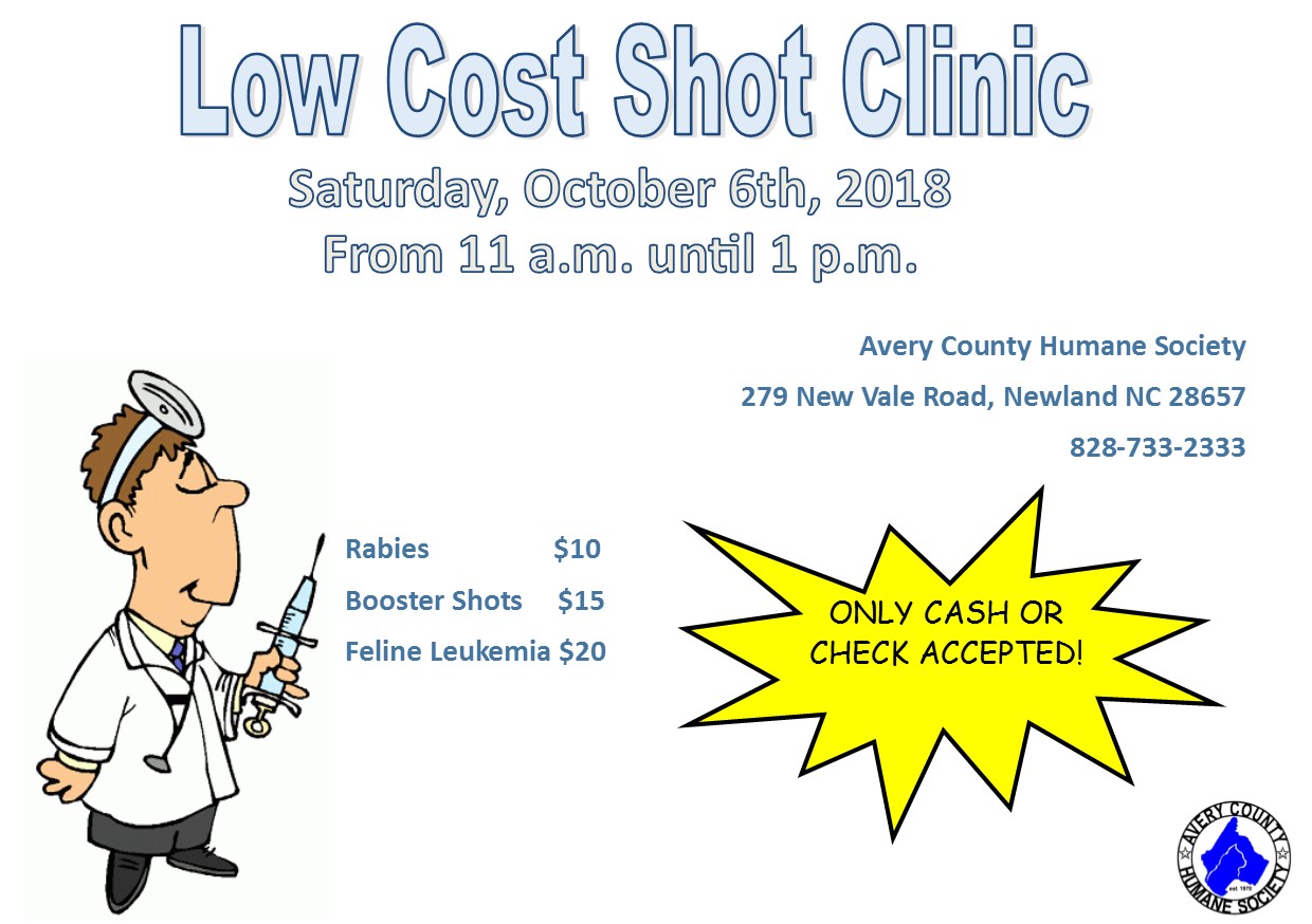 Low Cost Shot Clinic10_18